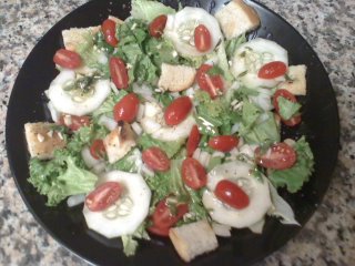Quick veg salad Quick veg salad picture